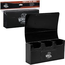 Monster Triple Deck Box - Black